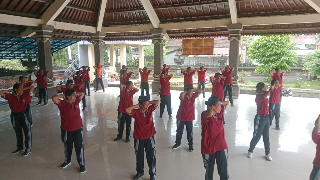 Pelaksanaan Kegiatan Posyandu Lansia Banjar Belang - 17 Maret 2024